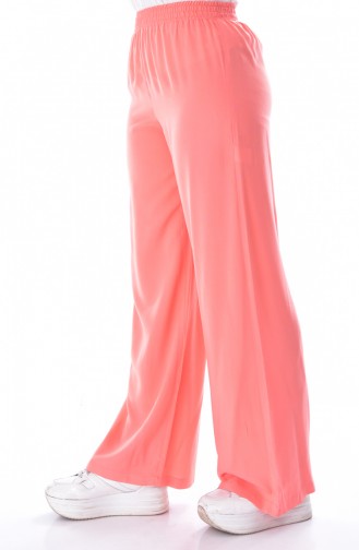 Pantalon Large Taille élastique 41002-03 Rose Bonbons 41002-03