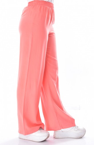 Pantalon Large Taille élastique 41002-03 Rose Bonbons 41002-03