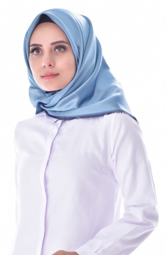 Light Blue Smart Scarf 03-19