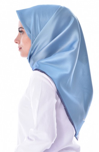 Light Blue Smart Scarf 03-19