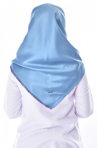 Light Blue Smart Scarf 03-19