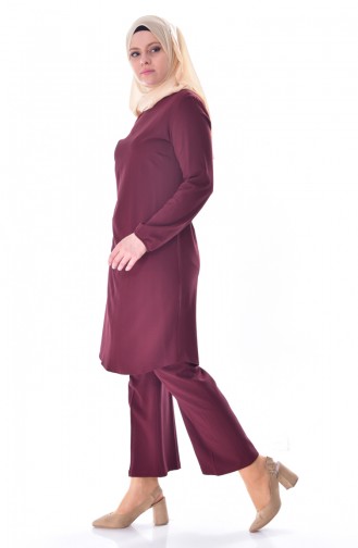 Tunic Trousers Double Suit 4001-01 Claret Red 4001-01