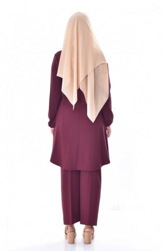 Tunic Trousers Double Suit 4001-01 Claret Red 4001-01