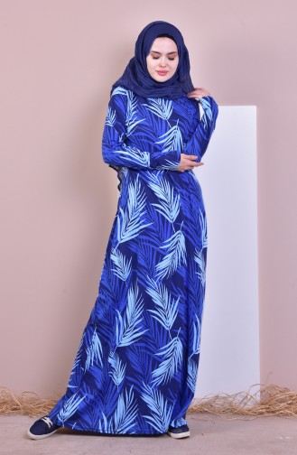 Robe Hijab Indigo 7640-01