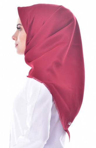 Dark Claret Red Smart Scarf 03-03