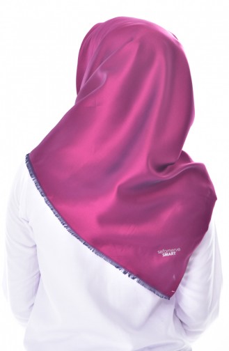 Sefamerve Echarpe intelligente 0003-20 Fushia Foncé 03-20