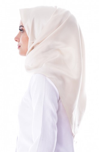 Cream Smart Scarf 03-18