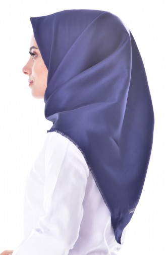 Navy Blue Smart Scarf 03-05