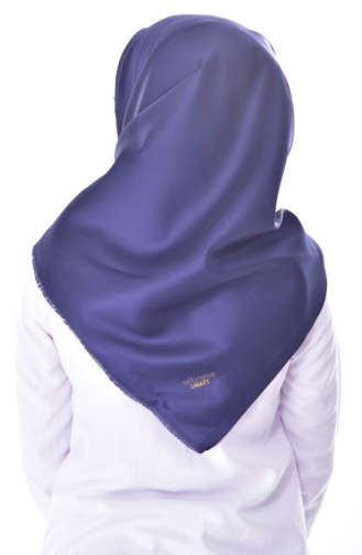 Navy Blue Smart Scarf 03-05