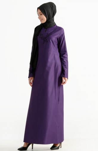 Robe Bordée 2975-11 Pourpre 2975-11