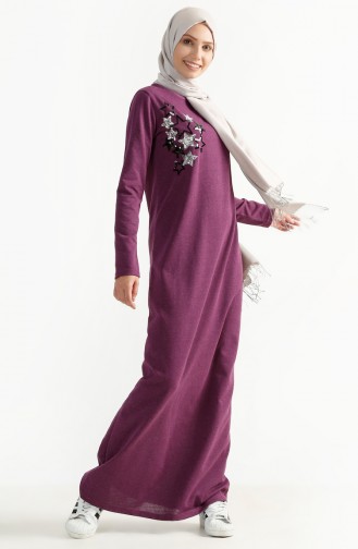 Lila Hijab Kleider 2979-02