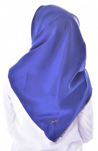 Sefamerve Echarpe intelligente 0003-14 Bleu Roi 03-14