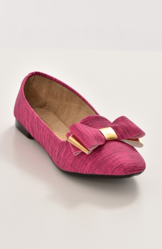Fuchsia Woman Flat Shoe 50192-01