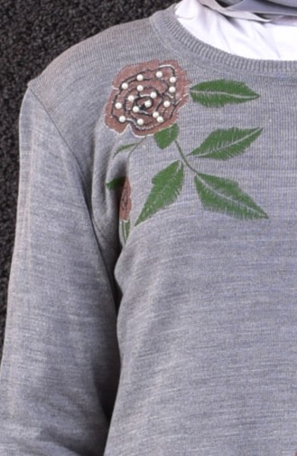 Gray Sweater 1262-03