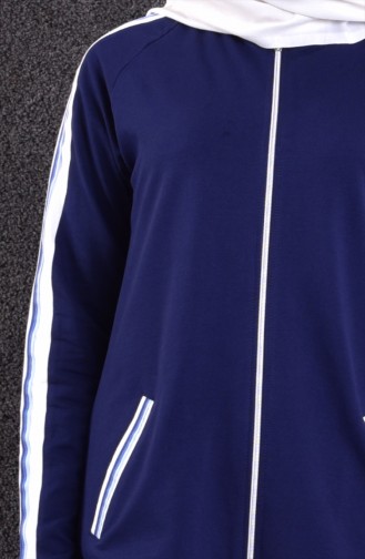 Dunkelblau Jogginganzüge 5060S-02
