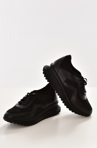 Bayan Spor Ayakkabı 2802K-01 Siyah