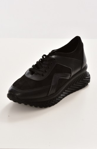 Bayan Spor Ayakkabı 2802K-01 Siyah