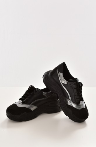 Bayan Spor Ayakkabı 7001K-01 Siyah