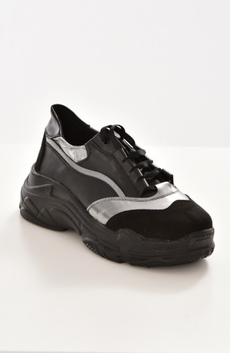 Bayan Spor Ayakkabı 7001K-01 Siyah 7001K-01