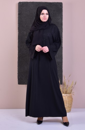 Black Hijab Dress 1970-01