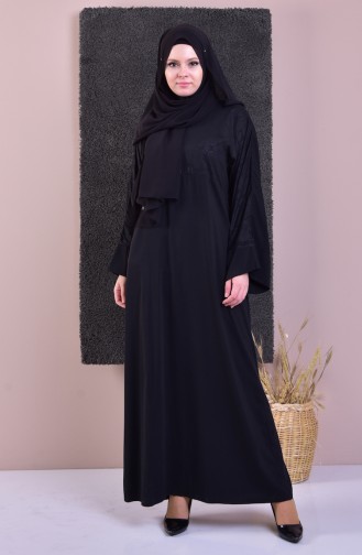 Black Hijab Dress 1970-01