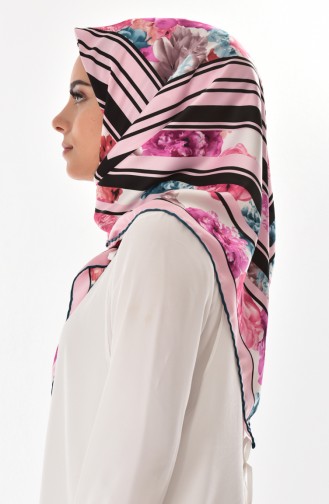 Patterned Shawl  2038-05 Powder Pink 05