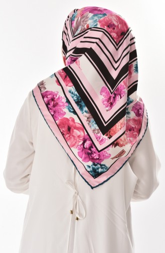 Patterned Shawl  2038-05 Powder Pink 05