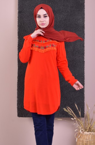 Orange Pullover 1271-05