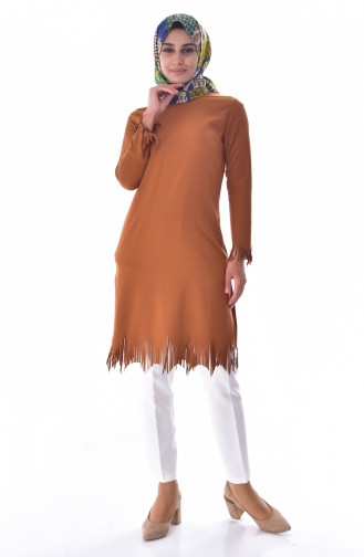 Tunik Pantolon İkili Takım 6135-02 Hardal 6135-02