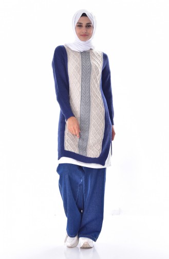 Navy Blue Sweater 4201-01