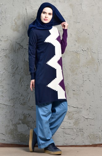 Navy Blue Sweater 4209-01
