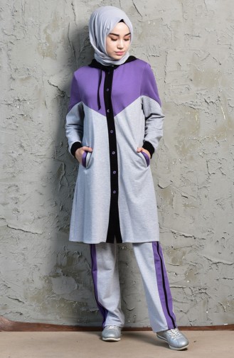 Garnish Tracksuit Suit 1965-01 Lilac 1965-01