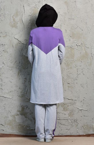 Garnish Tracksuit Suit 1965-01 Lilac 1965-01