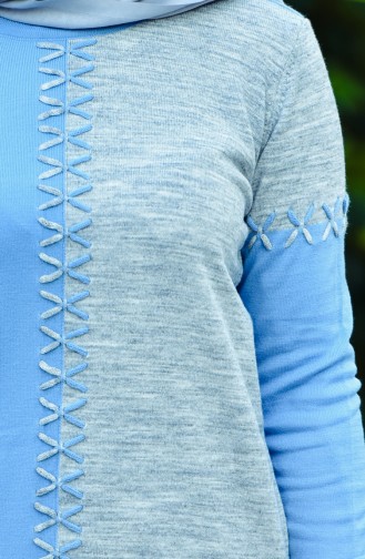 Triko Kazak 4211-06 Mavi