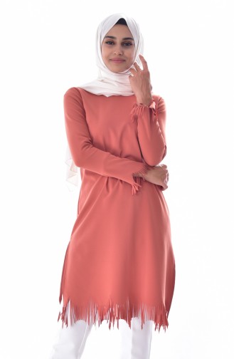 Tunik Pantolon İkili Takım 6135-03 Taba 6135-03