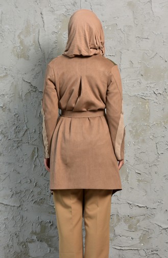 Khaki Trench Coats Models 78017-01