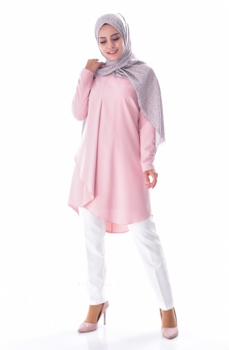 Tunik Pantolon İkili Takım 6133-01 Pudra