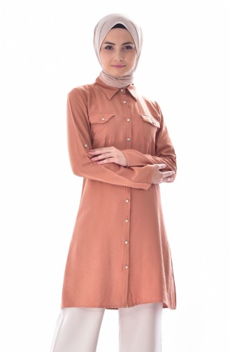 Pocketed Tunic 6008-06 Maroon 6008-06