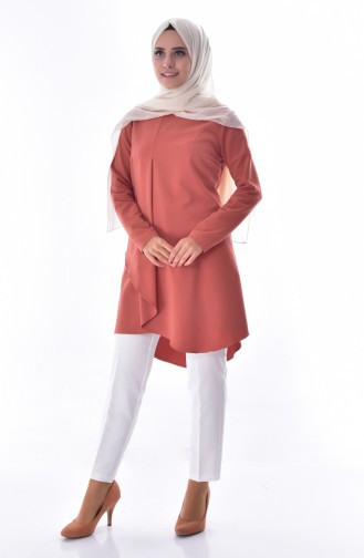 Tunik Pantolon İkili Takım 6133-02 Taba 6133-02