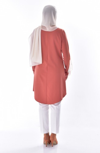 Tunik Pantolon İkili Takım 6133-02 Taba 6133-02