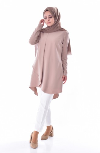 Tunik Pantolon İkili Takım 6133-03 Vizon 6133-03