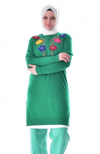 Green Sweater 9560-04