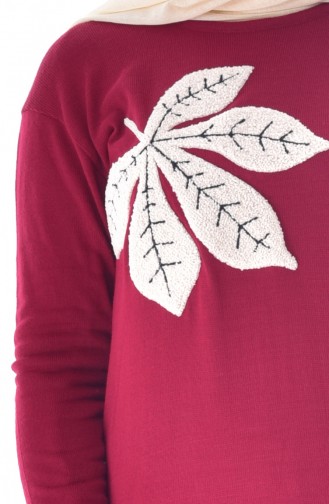 Claret Red Sweater 9003-01