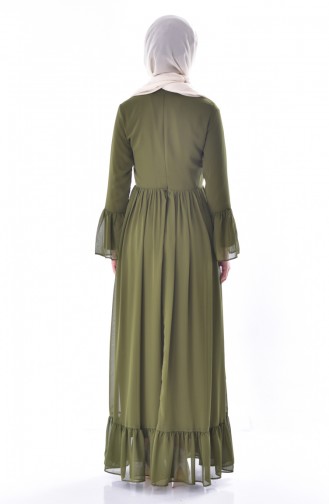 Platted Dress 0811-09 Light Green 0811-09