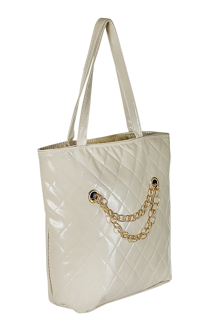 Women´s Shoulder Bag BG11019801 Beige 11019801 Sefamerve