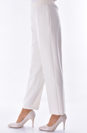 Pantalon Taille élastique 2050-03 Creme 2050-03