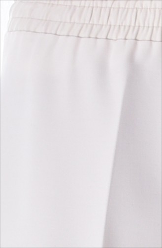 Pantalon Taille élastique 2018-03 Creme 2018-03