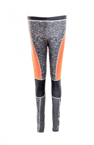 Leggings Sport Pour Femme MKT40673-01 Gris 40673-01