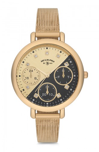 Golden Wrist Watch 69B2202H02