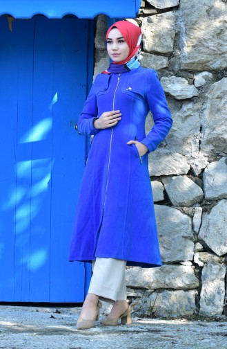 Zippered Coat 1137-01 Saks 1137-01